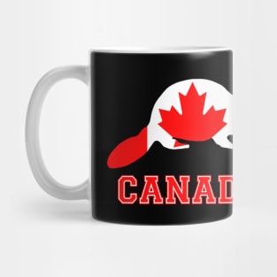 Canada Beaver Flag Mug